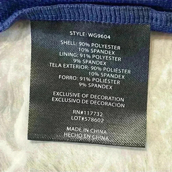 Gerry Size Large Skirt Shorts Green Blue Tropical Drawstring Pockets Athletic - Picture 9 of 10